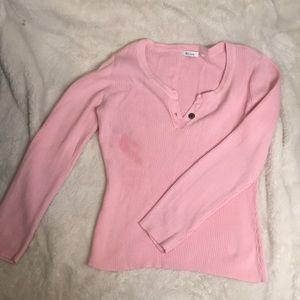Pink sweater